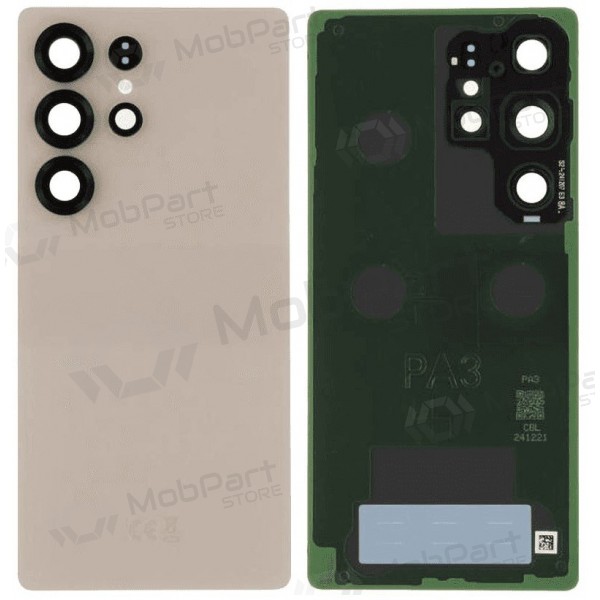 Zadní kryt Samsung Galaxy S25 Ultra (růžové zlato) (originální)