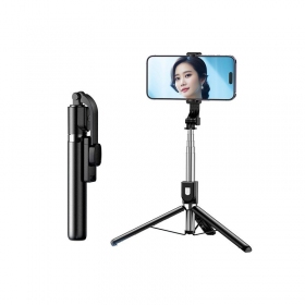 Selfie tyč Remax P17 1.3m černá