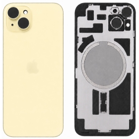 Apple iPhone 15 zadní kryt (žlutý) (Premium)