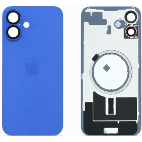 Zadní kryt pro Apple iPhone 16 (modrý) (Premium)