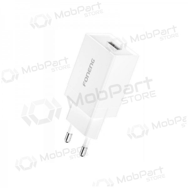 Nabíječka telefonu Foneng K210 10 W USB-A bílá