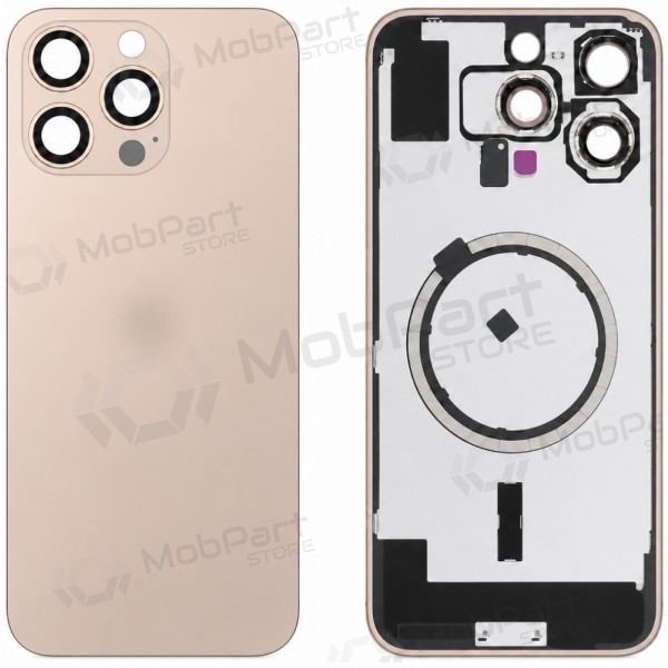 Zadní kryt pro Apple iPhone 16 Pro Max (zlatý) (Premium)
