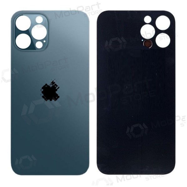 Apple iPhone 12 Pro Max zadní kryt baterie (Pacific Blue) (bigger hole for camera)