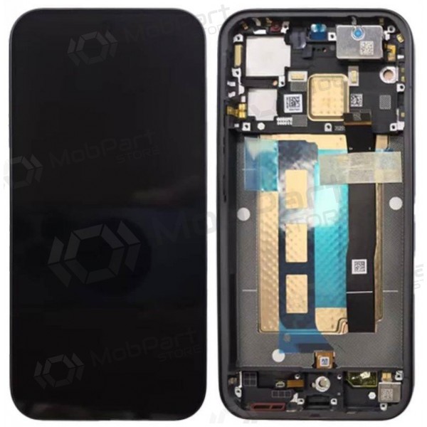 Displej pro Xiaomi Poco F8 Pro 5G (černý) (s rámečkem) (originální)