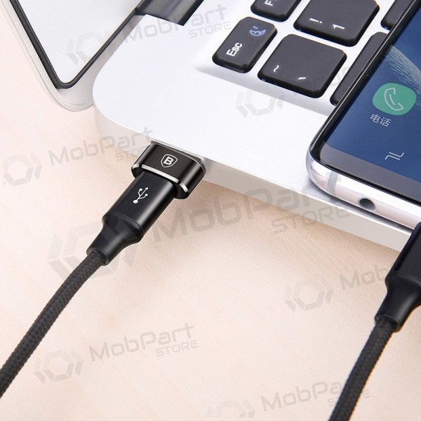 Adaptér Baseus Type-C to USB-A černá CAAOTG-01