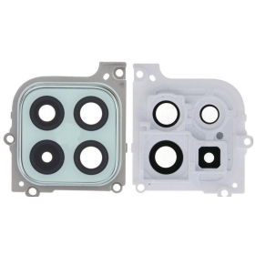 Samsung Galaxy A22 5G sklo kamery (zelená) (s rámem)