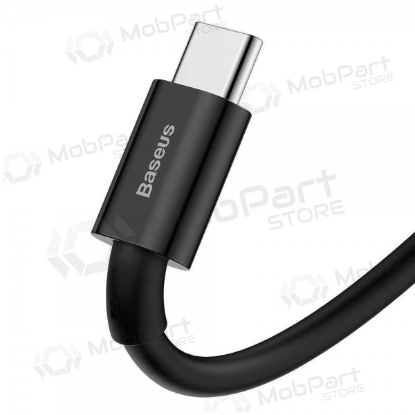USB kabel Baseus Superior Type-C 66W 1.0m (černá) CATYS-01