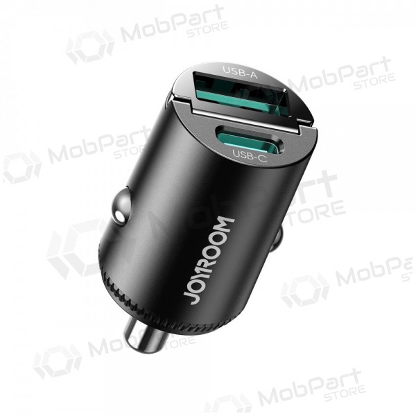 Nabíječka do auta Joyroom JR-CCN18 65 W USB-C + USB-A černá