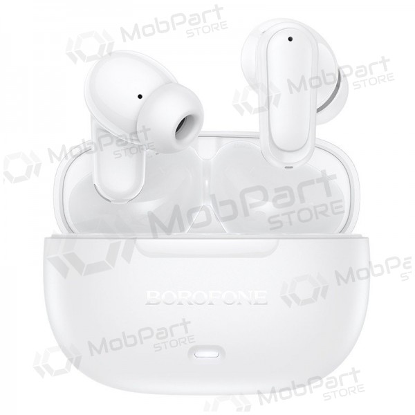 Bezdrátová sluchátka Borofone BW96 Bluetooth ANC ENC USB-C bílá