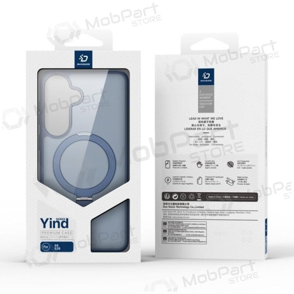 Obal na Samsung Galaxy S26+ - Dux Ducis Yind Magnetic Stand (tmavě modrý)