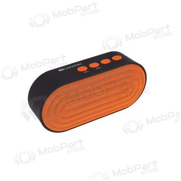 Bluetooth přenosný horní reproduktor CANYON CNE-CBTSP3BO (MicroSD, AUX, BT V4.2, 300mAh)