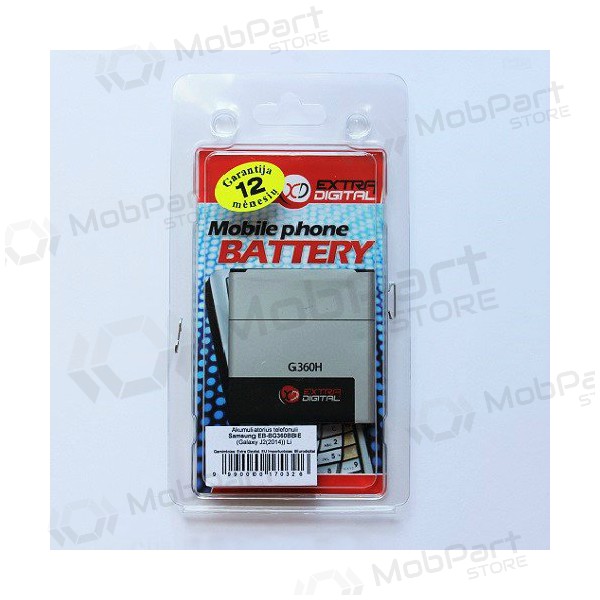 Samsung G360F Core Prime LTE / G360H Core Prime / G361 Core Prime / J200F J2 baterie / akumulátor (1900mAh)