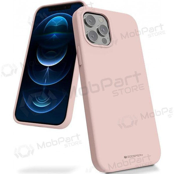 Obal Apple iPhone 11 Pro Mercury - Silicone Case (růžový písek)