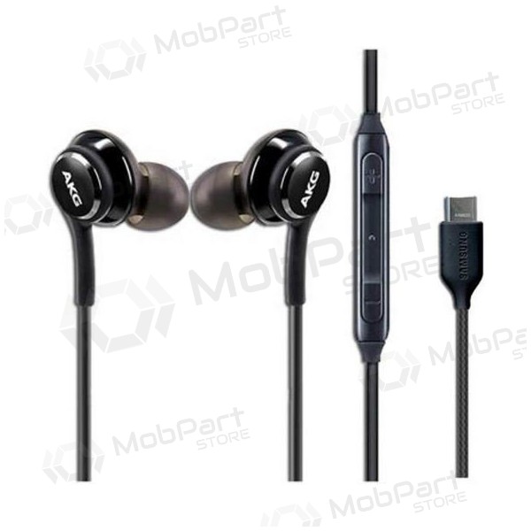 Handsfree Samsung AKG Note 10 / Note 10+ (GH59-15252A) Type-C (černá)