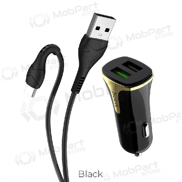 Nabíječka do auta HOCO Z31 USB + 