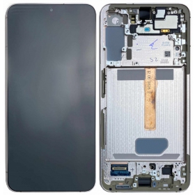 Samsung Galaxy S22+ displej (nachový) (s rámem) (originál)
