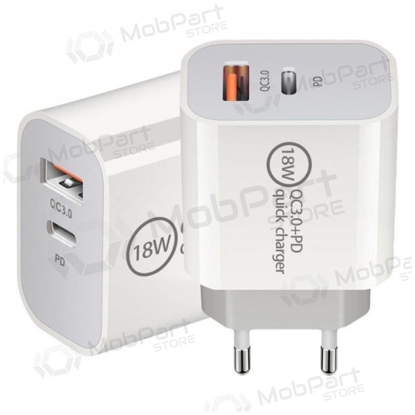 Nabíječka 18W PD+QC3.0 SDC-18WACB (3A)