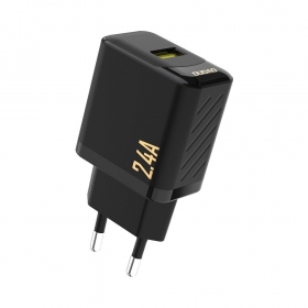 Nabíječka telefonu Dudao A23 12 W USB-A černá