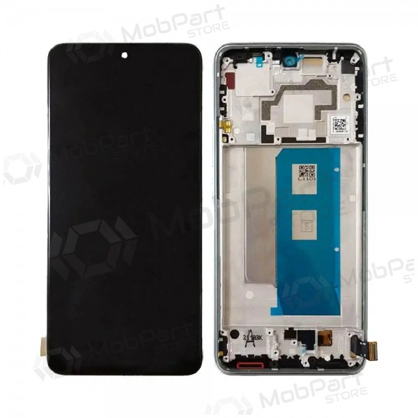 Displej Xiaomi Poco F5 Pro 5G (černý) (s rámečkem) (originální)