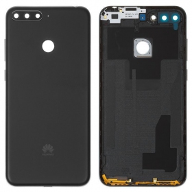 Huawei Y6 Prime 2018 zadní kryt baterie (černá) (použitý grade A, originál)