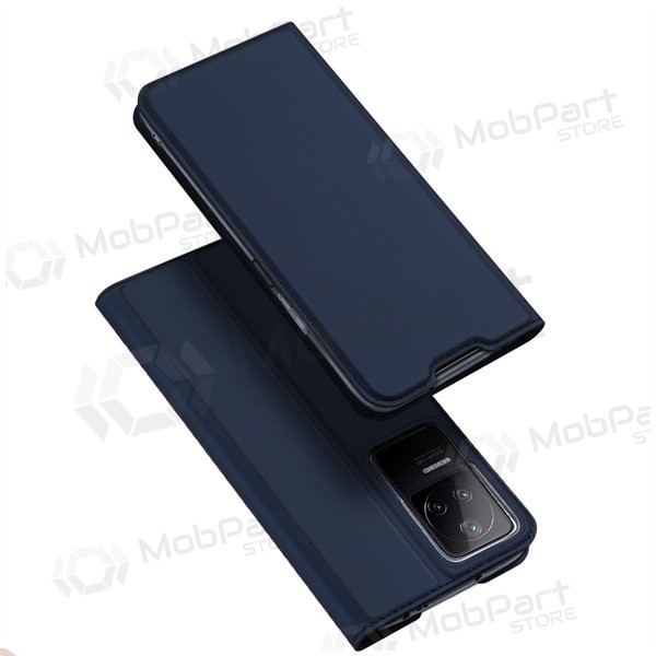 Pouzdro na Xiaomi Poco F4 - Dux Ducis Skin Pro (tmavě modrý)