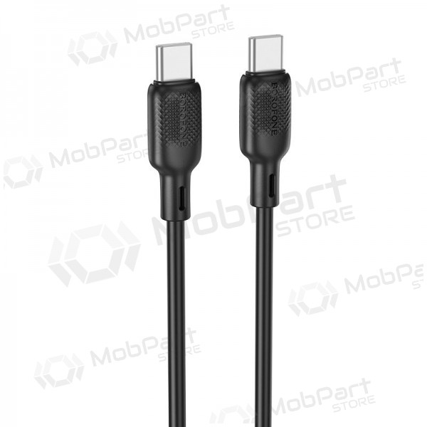 USB kabel Borofone BX113 60W USB-C to USB-C 2.0m černá