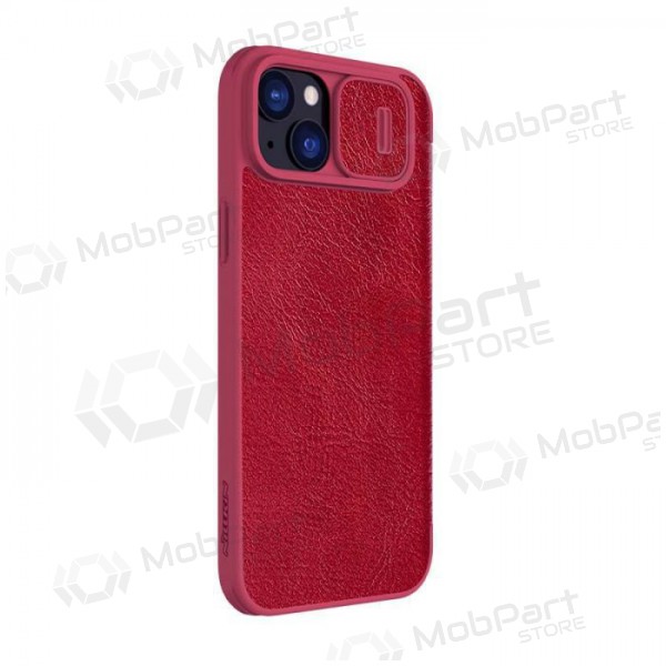 Obal Apple iPhone 14 Pro „Nillkin Leather“ (červený)