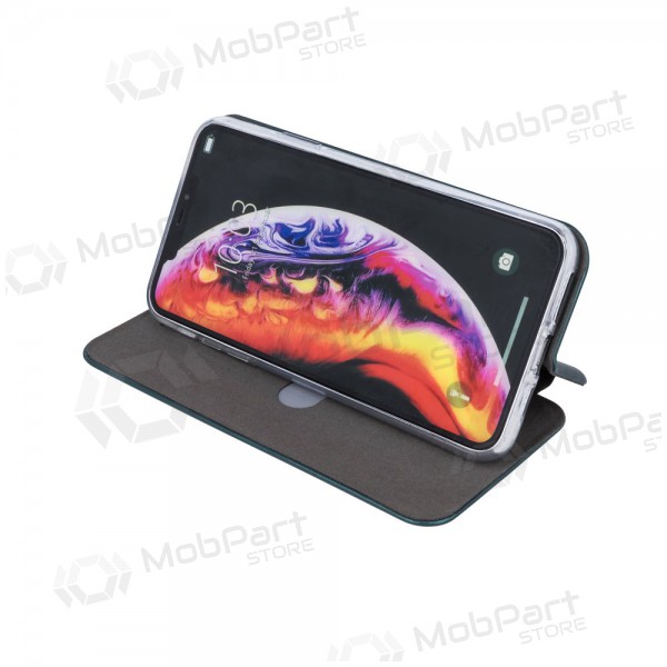 Obal Apple iPhone 12 Pro Max -Book Elegance- (tmavě zelený)