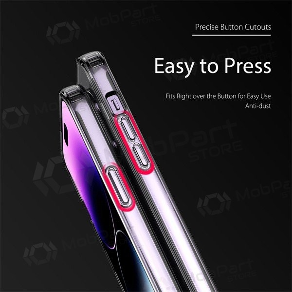 Apple iPhone 15 Plus obal - Dux Ducis Clin (průhledný)