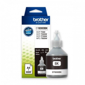 Brother DCP-T300/ T500W/ T700W (BT6000BK), černá kazeta pro inkoustové tiskárny, 6000 stran