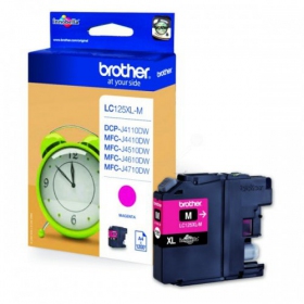 Brother LC 125XL (LC125XLM), purpurová kazeta pro inkoustové tiskárny