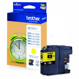 Brother LC 125XL (LC125XLY), žlutá kazeta pro inkoustové tiskárny