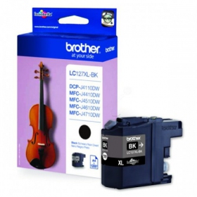 Brother LC 127XL (LC127XLBK), černá kazeta pro inkoustové tiskárny, 1200 stran