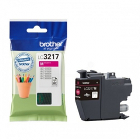 Brother LC 3217 (LC3217M), purpurová kazeta pro inkoustové tiskárny, 550 stran