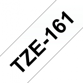 Brother TZe-161 (TZe161) Laminovaná páska pro štítky Černá na průhledné, 36mm, 8m