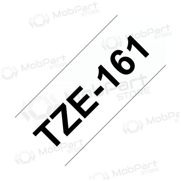 Brother TZe-161 (TZe161) Laminovaná páska pro štítky Černá na průhledné, 36mm, 8m