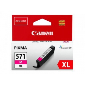 Canon CLI-571XLM (0333C001), purpurová kazeta pro inkoustové tiskárny, 645 str.