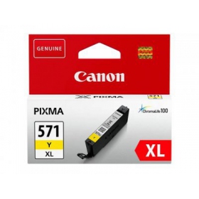 Canon CLI-571XLY (0334C001), žlutá kazeta pro inkoustové tiskárny, 715 str.
