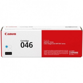 Canon CRG 046 (1249C002), azurová kazeta pro laserové tiskárny, 2300 stran