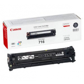 Canon CRG 716 (1980B002) černá kazeta pro laserové tiskárny, 2300 str.