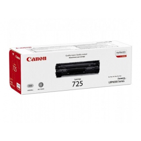 Canon CRG 725 (3484B002) černá tonerová kazeta pro laserové tiskárny, 1600 str.
