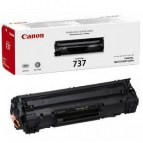 Canon CRG 737 (9435B002) černá tonerová kazeta pro laserové tiskárny, 2100 stran.