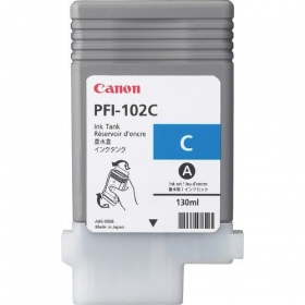 Canon PFI-102C (0896B001) inkoustová kazeta, azurová (SPEC)