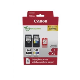 Canon PG-540L/CL-541XL (5224B012) fotografické balení inkoustových kazet, BK/CMY