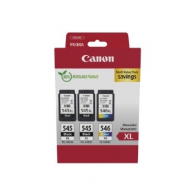Canon PG-545XL/CL-546XL (8286B013) Sada inkoustových kazet, BK/CMY