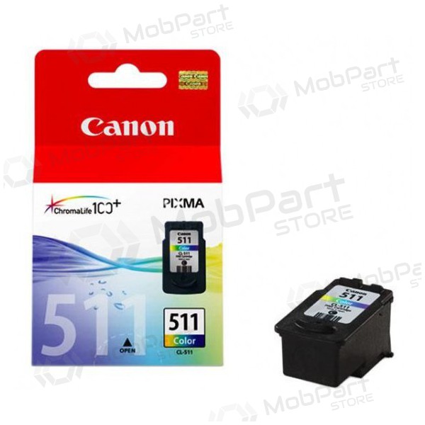 Canon CL-511 (2972B001), trispalvė náplň / kazeta pro inkoustové tiskárny