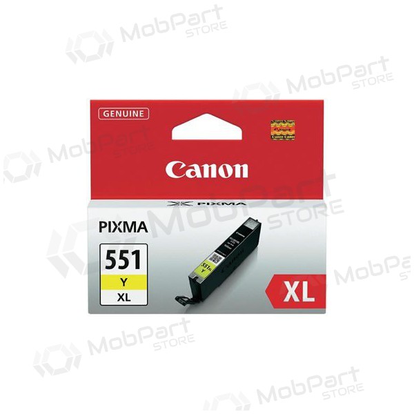 Canon CLI-551XL (6446B001), žlutá inkoustová kazeta pro inkoustové tiskárny