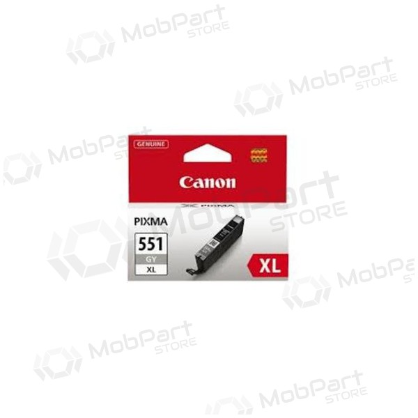 Canon CLI-551XL (6447B001), šedá kazeta pro inkoustové tiskárny
