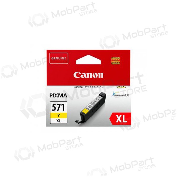- Canon CLI-571XLY (0334C001), žlutá kazeta pro inkoustové tiskárny, 715 str.