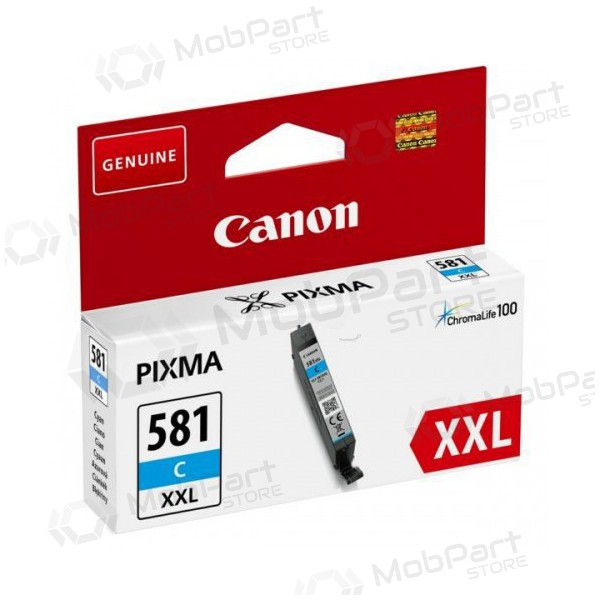 Canon CLI-581 XXL (1995C001), azurová kazeta pro inkoustové tiskárny